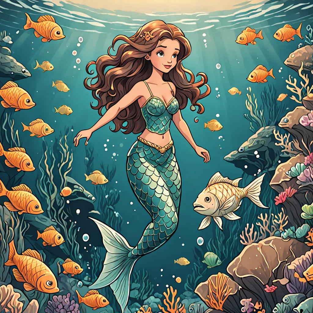 The Mermaid and the Talking Fish