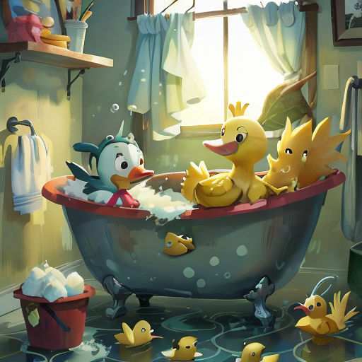 Quackers' Bubble Bath | Story.com