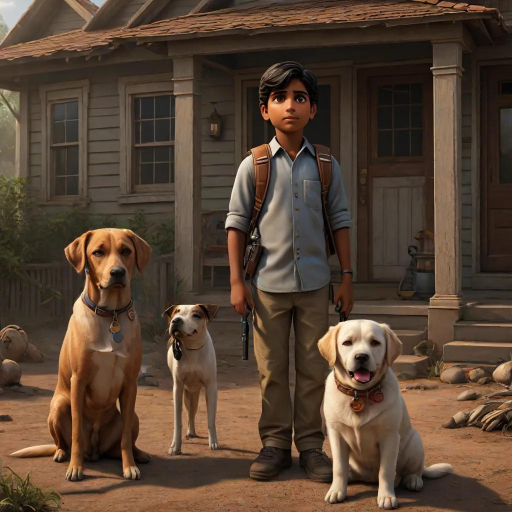 Raj and Buddy keep home safe