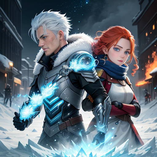 Frozen Flames