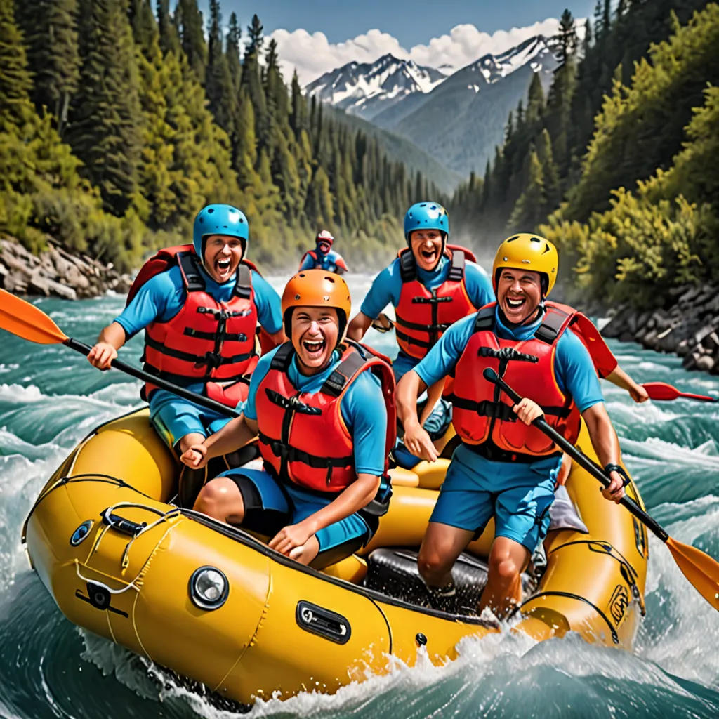 Raging Rapids: The Adventure of Five Friends