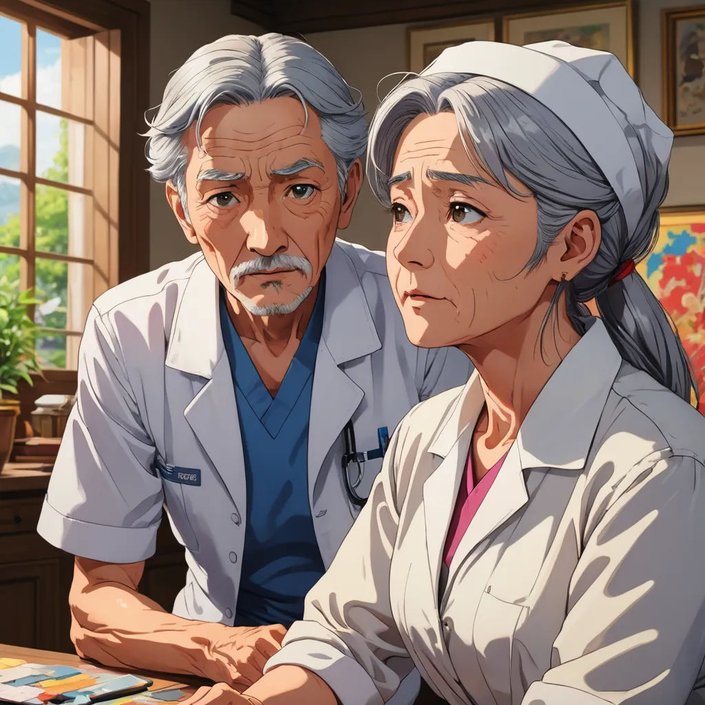 a man and a woman sitting at a table with a game on it's lap top in front of a window, sots art, a detailed painting, Akihiko Yoshida, official art