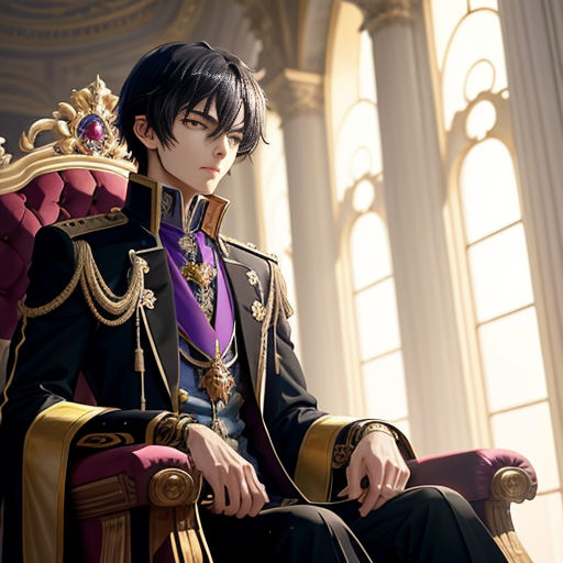 Code Geass Lelouch Vi Britannia Lamperouge Emperor King Cosplay Costume  Full Set