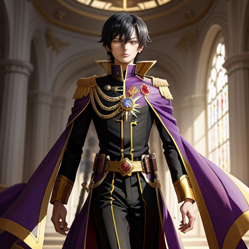 Lelouch vi britannia with his followers