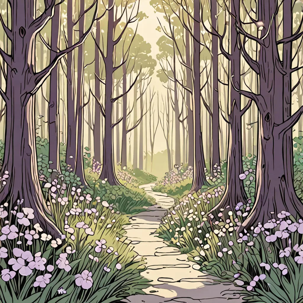 The Adventure of Lila and the Enchanted Forest