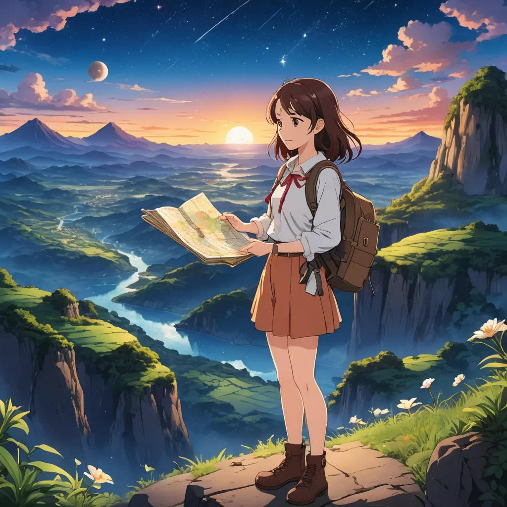 A Young Adventurer's Starry Navigation