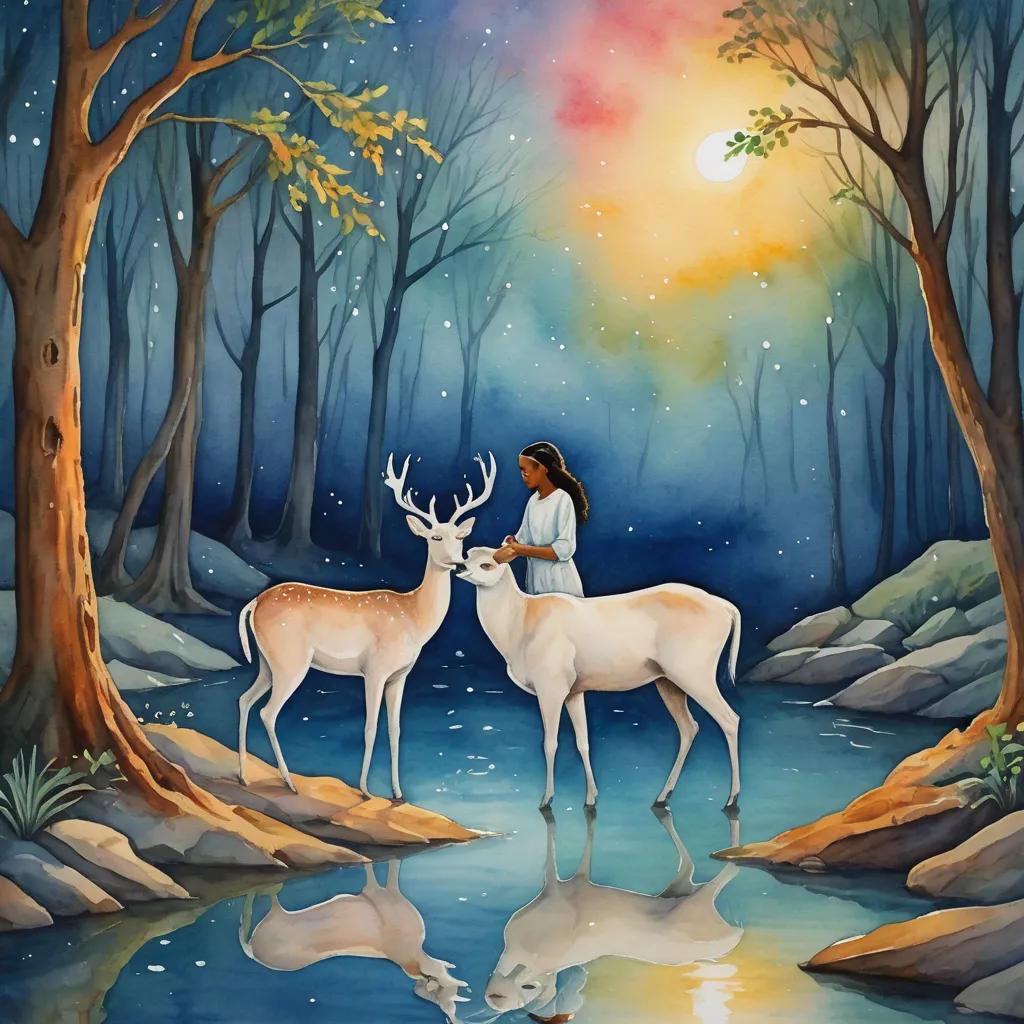 Bįįh the White Deer