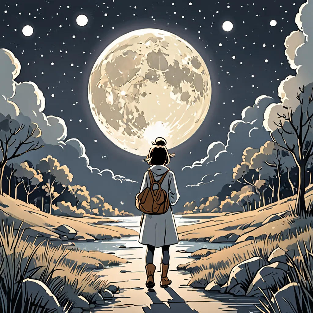 Ela's Moonlight Adventure