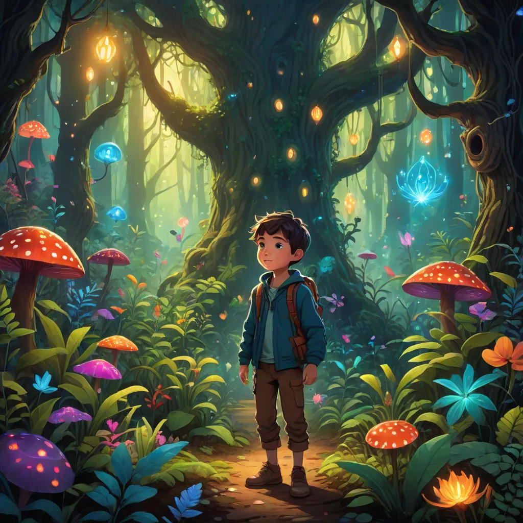 The Courageous Quest of the Mysterious Boy