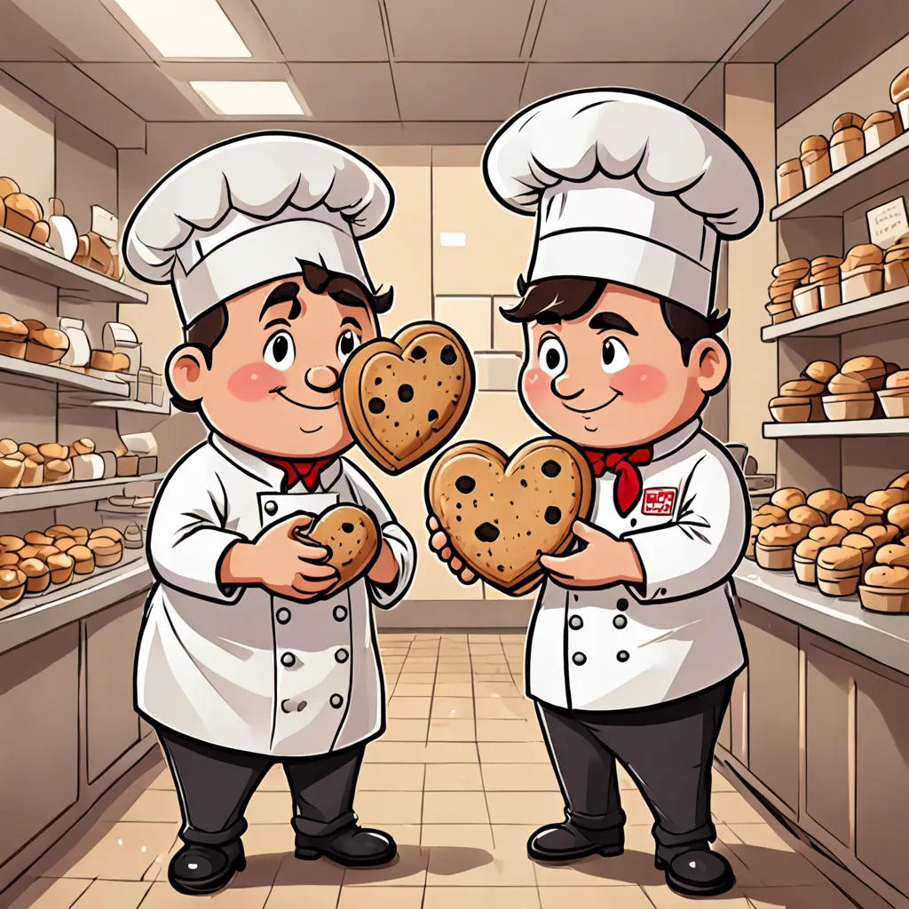 Sweet Love in the Bakery