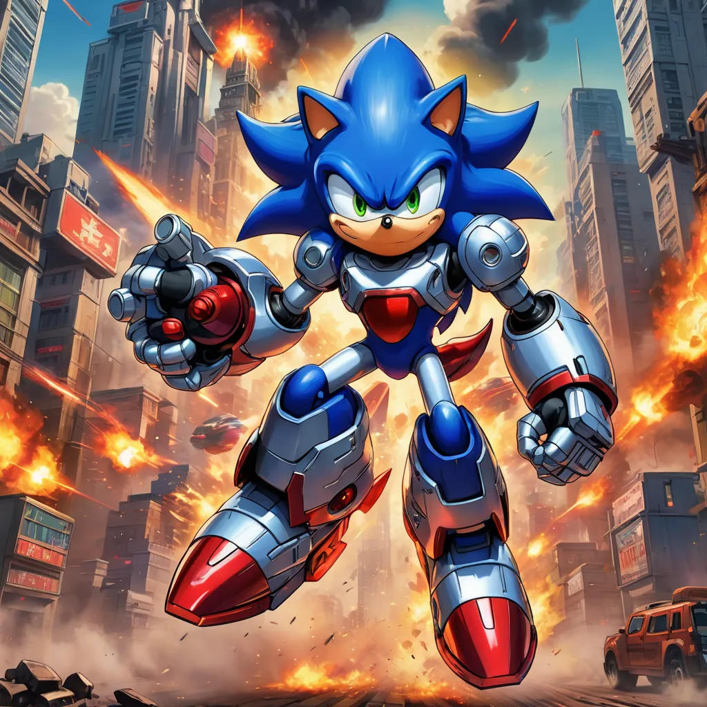 The Rise of Mecha Sonic