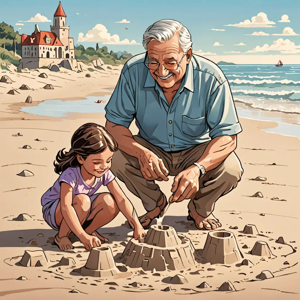 Grandpa's Beach Adventures