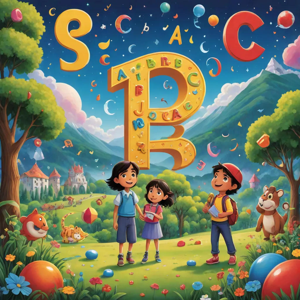 The Enchanted Adventure in Alphabet Land