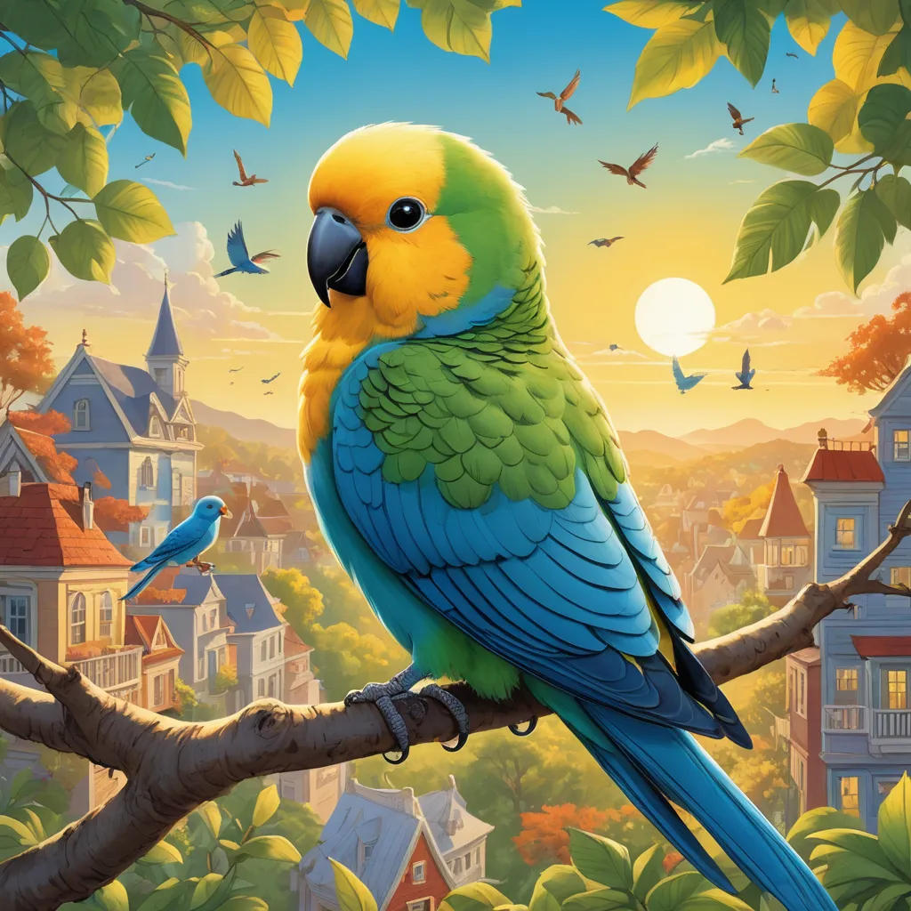 The Colorful Wings