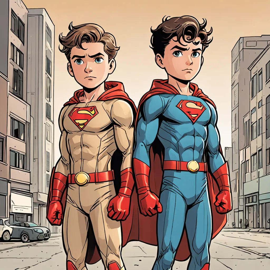 Seleem and Omar's Superhero Adventure