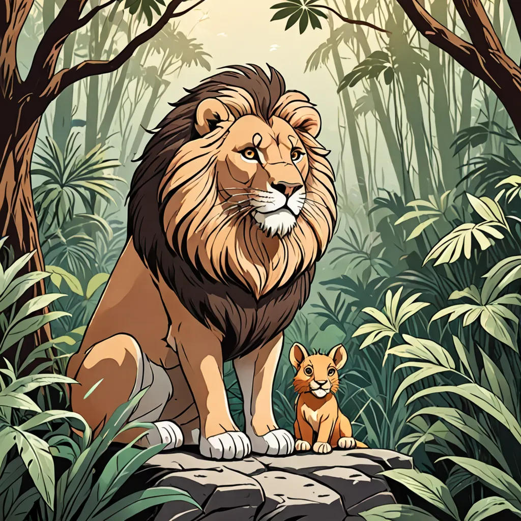 The Lion and the Rabbit