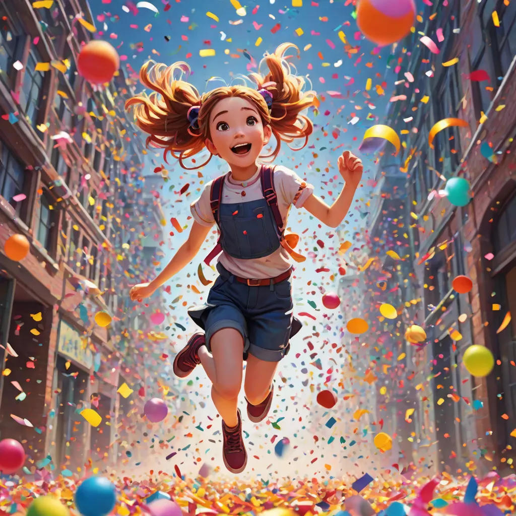 Lily's Joyful Leap