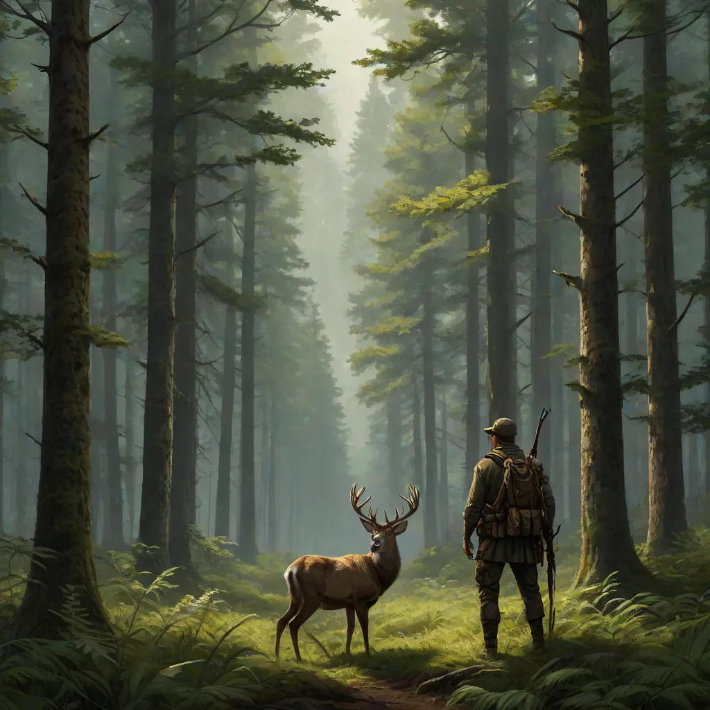 The Hunter and the Deer