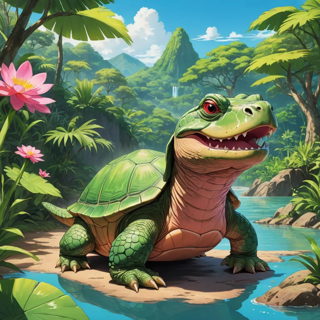 Chico the Pink Alligator