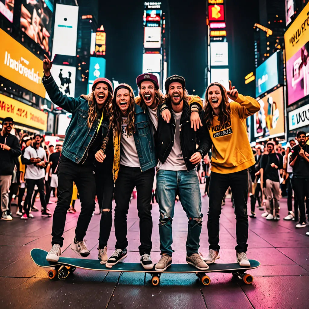 The Skateboarding Champions