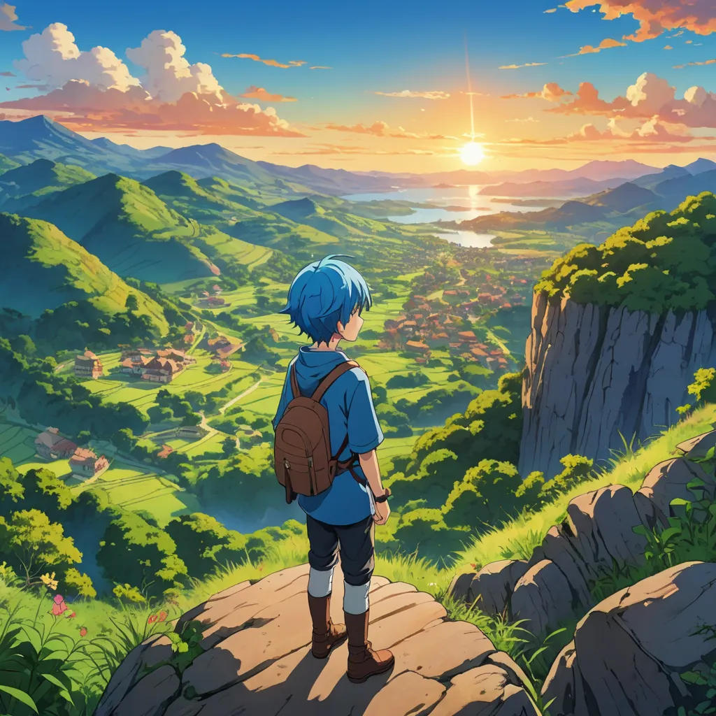 The Legend of Blue Hair