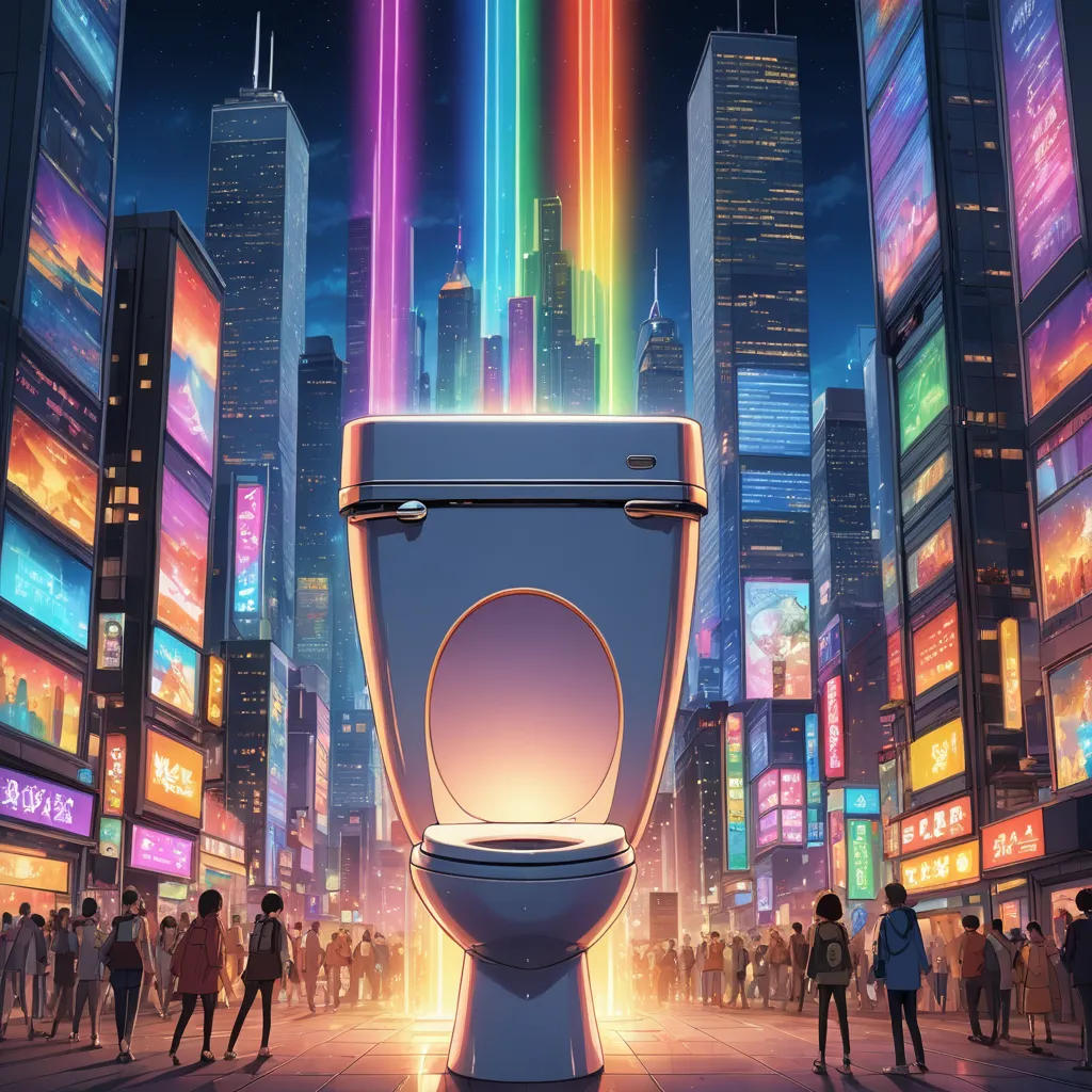 Skibidi Toilet Takeover of Manhattan
