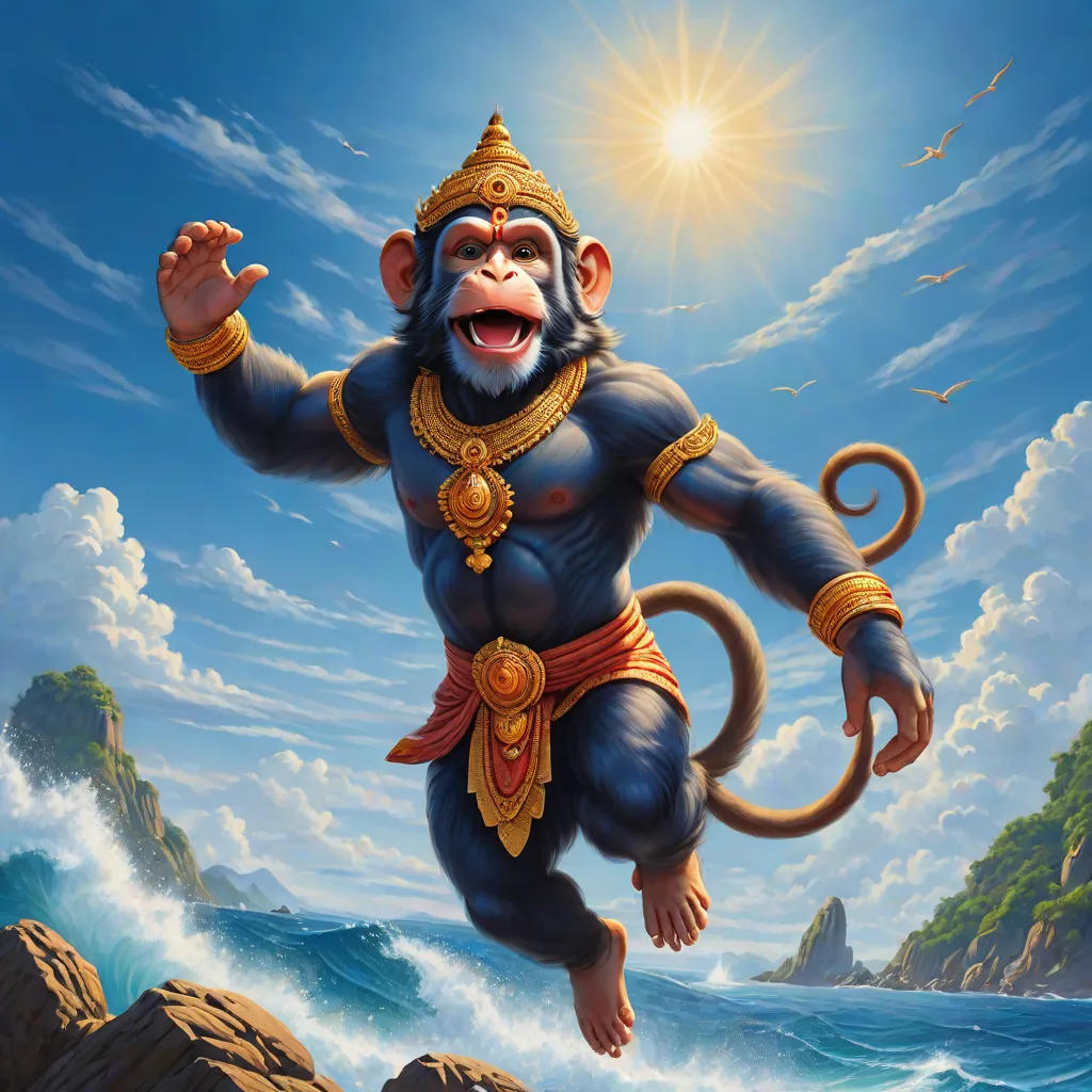Hanuman, The Brave Little Monkey