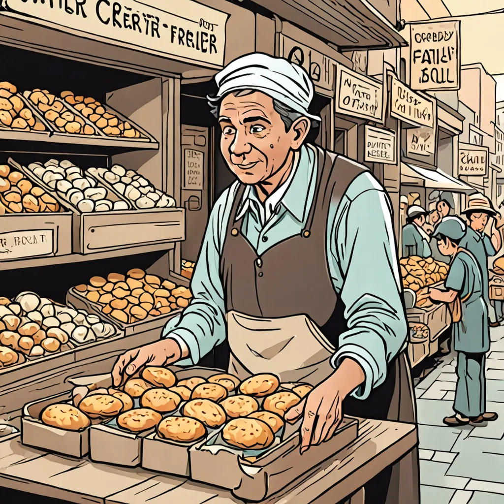 The Greedy Fritter Seller