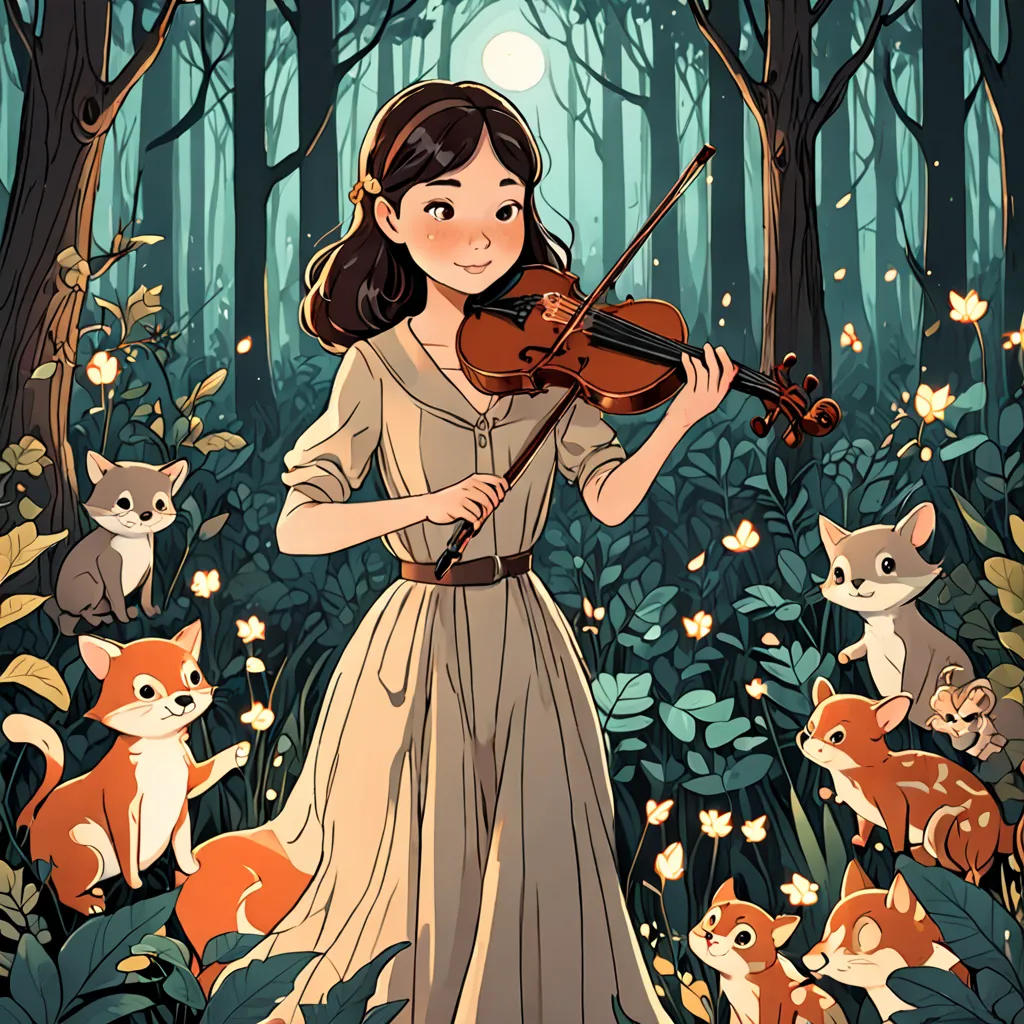 Melody's Magical Violin