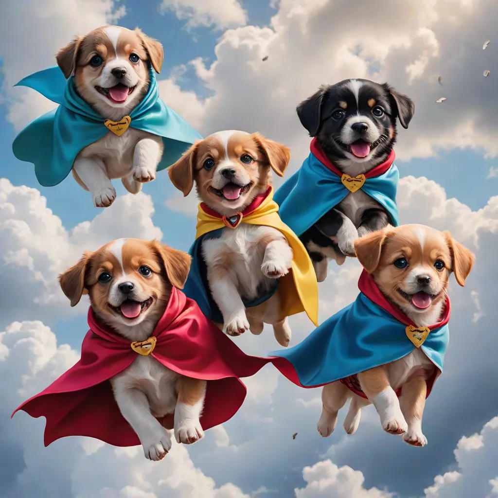 Superhero Puppies Save the Day