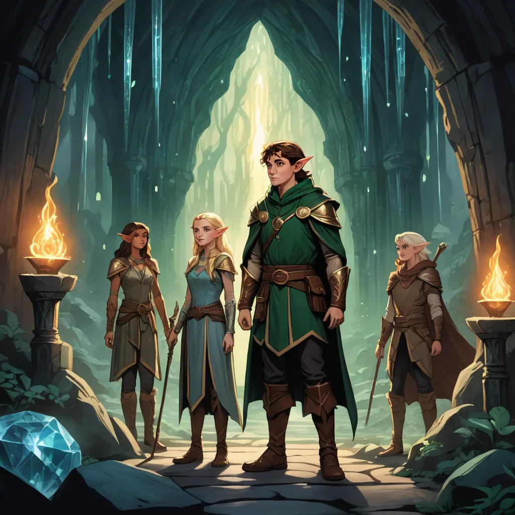 The Quest for the Crystal Caverns