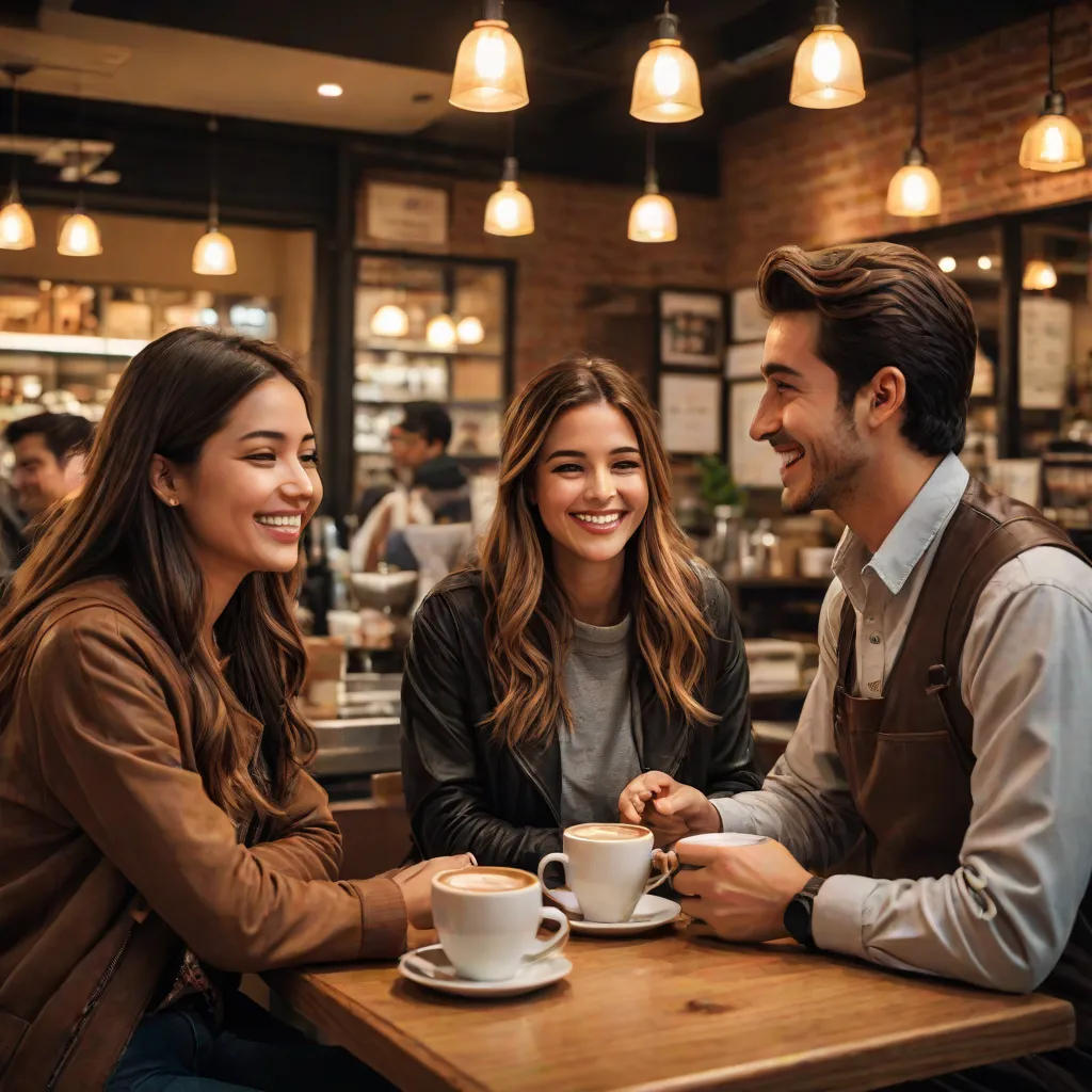 Friendship in the Coffee Shop