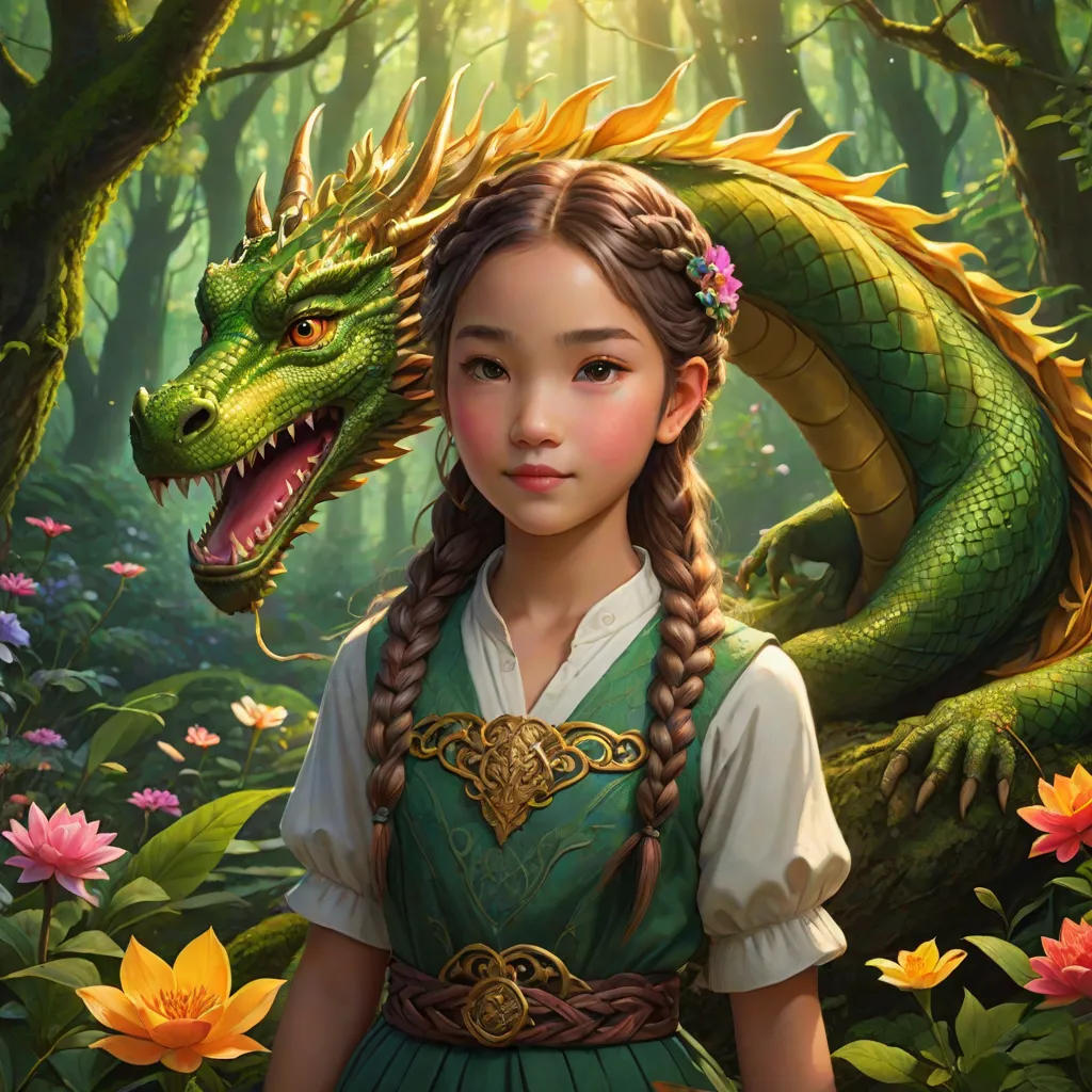 A Aventura de Lili e o Dragão Dourado