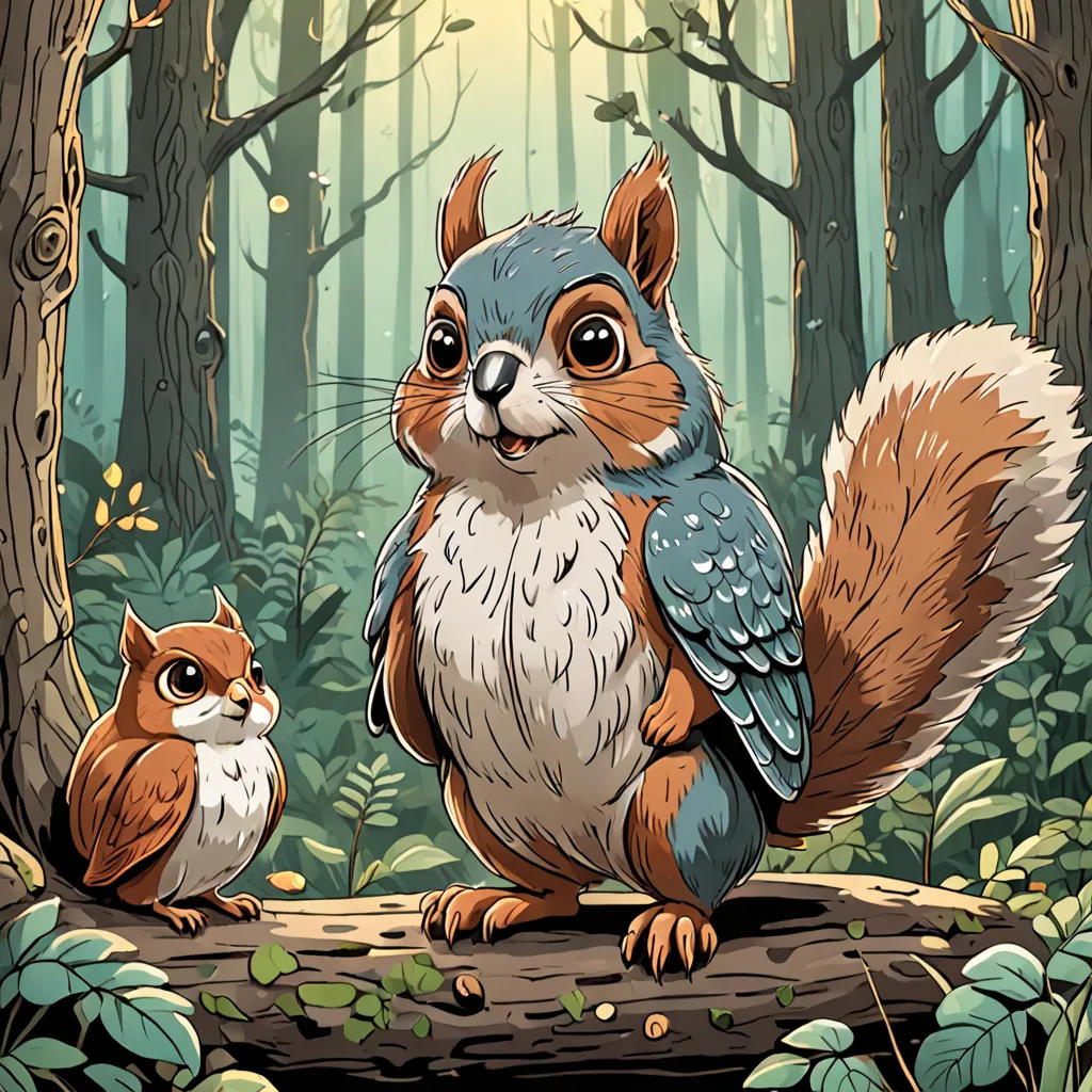 Sammy the Unique Squirrel