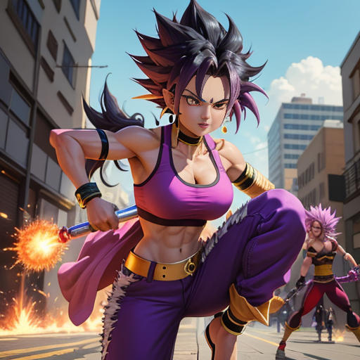 Caulifla's Battle