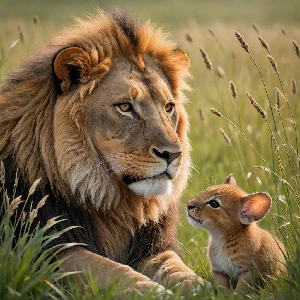 The Lion and the Mouse