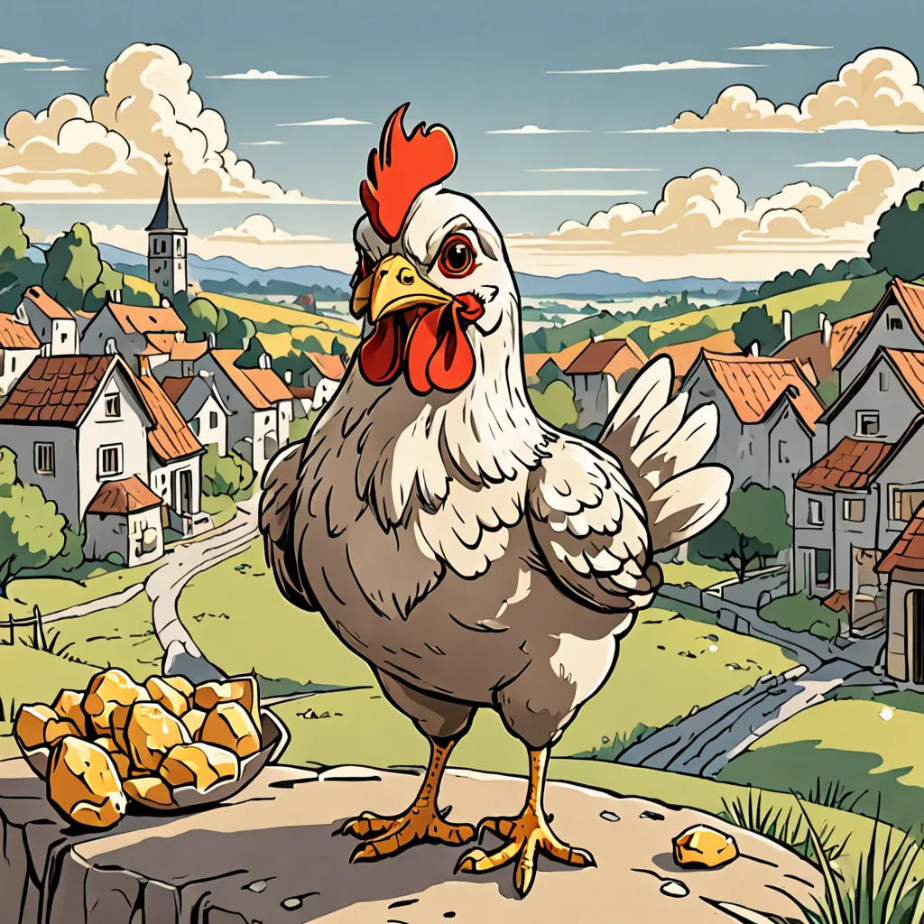 Cluckington's Golden Adventure