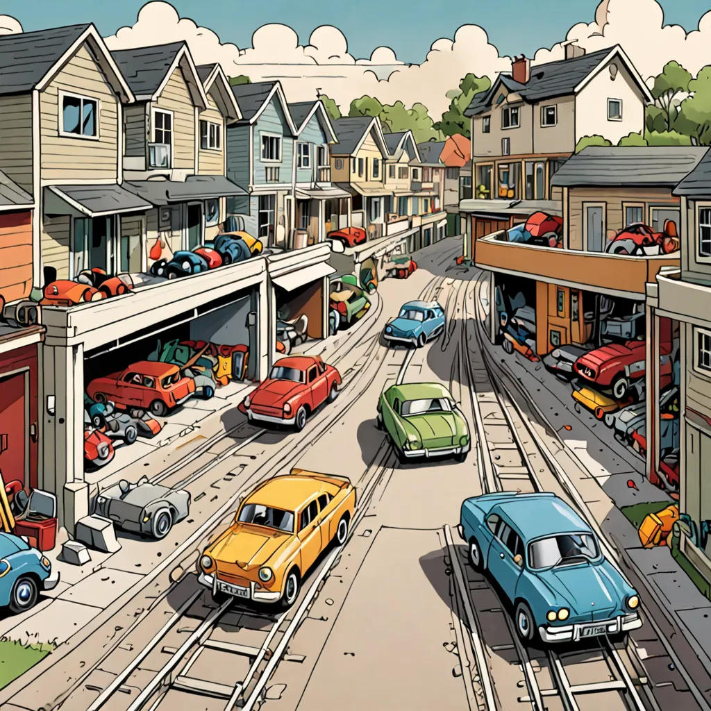 Tommy's Toy Car Adventure