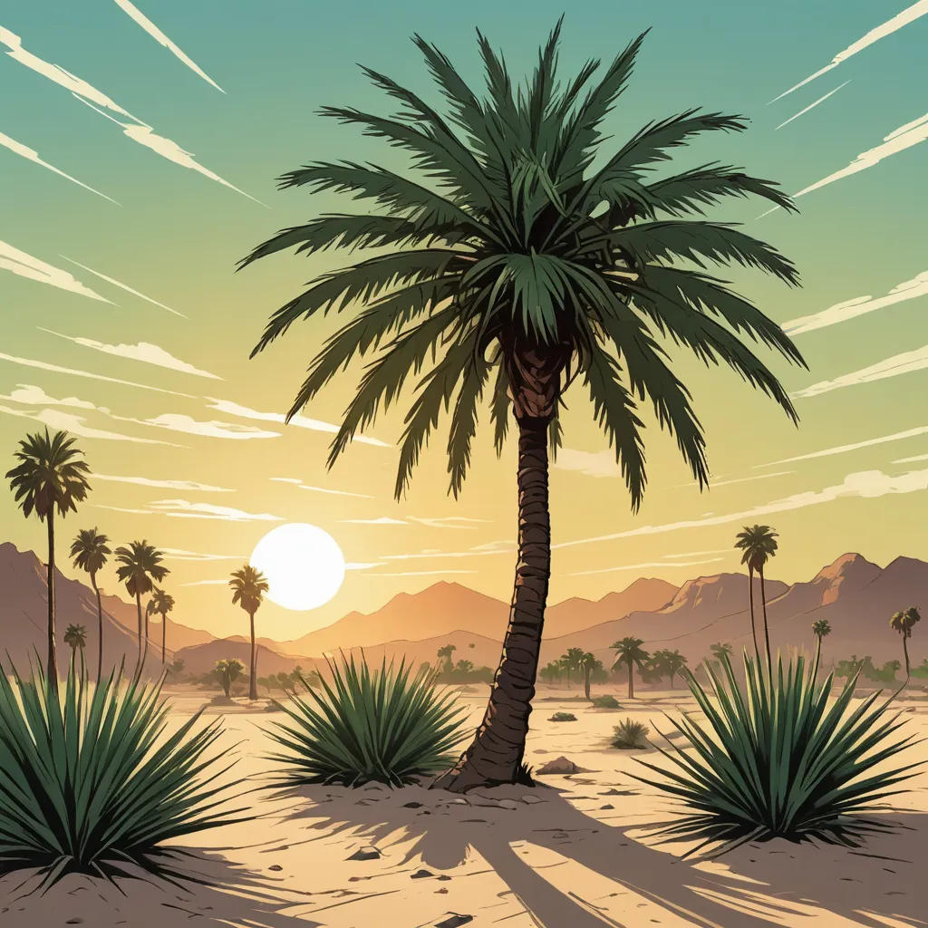 The Burning Palm