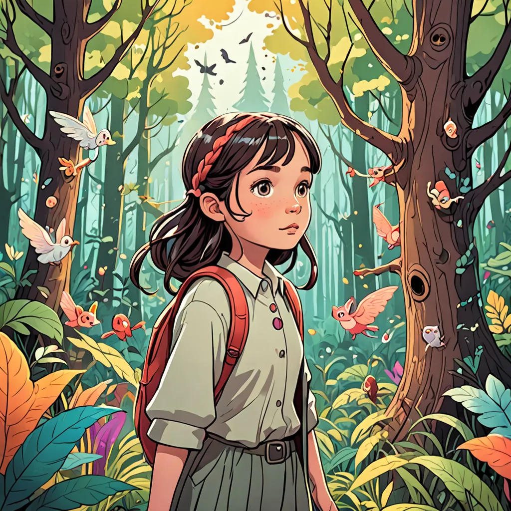 The Magical Adventures of Lily and the Enchanted Forest