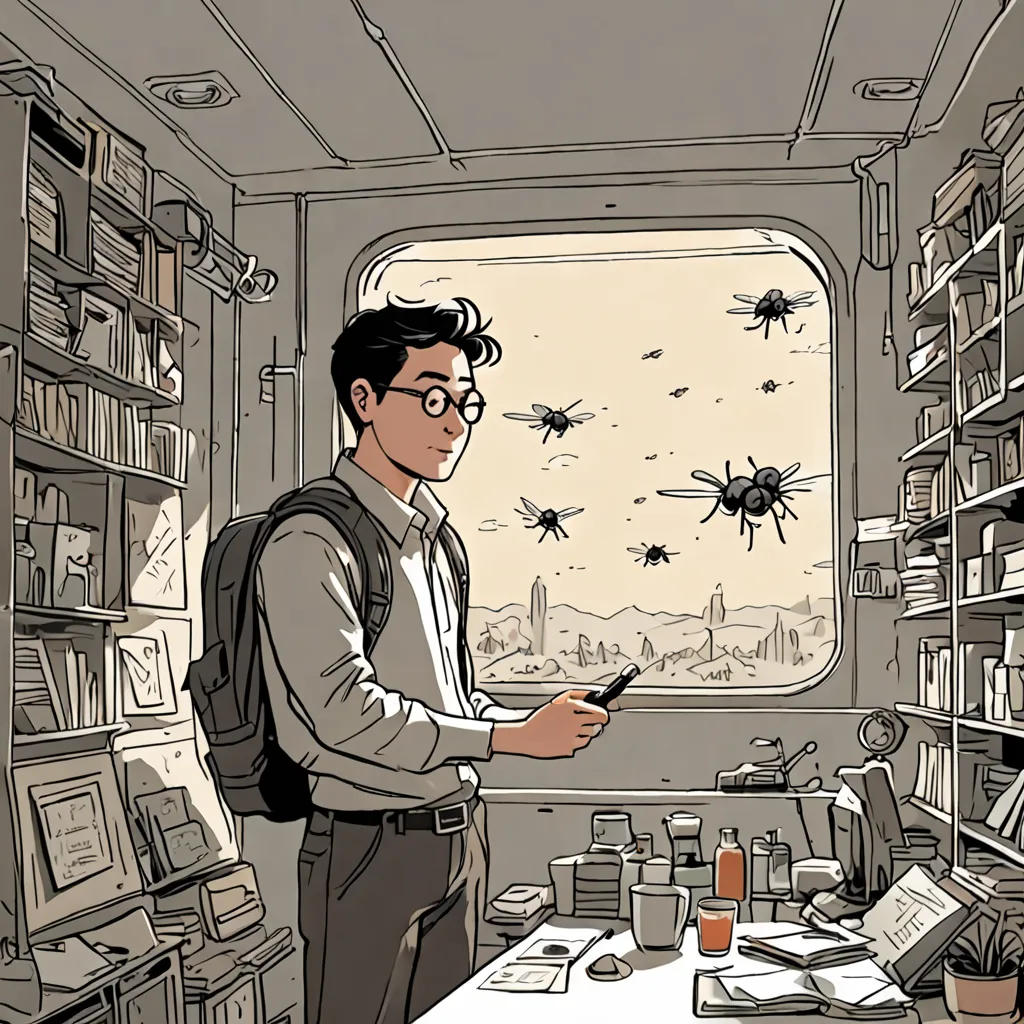 Febri's Adventure in Search of Six Flies
