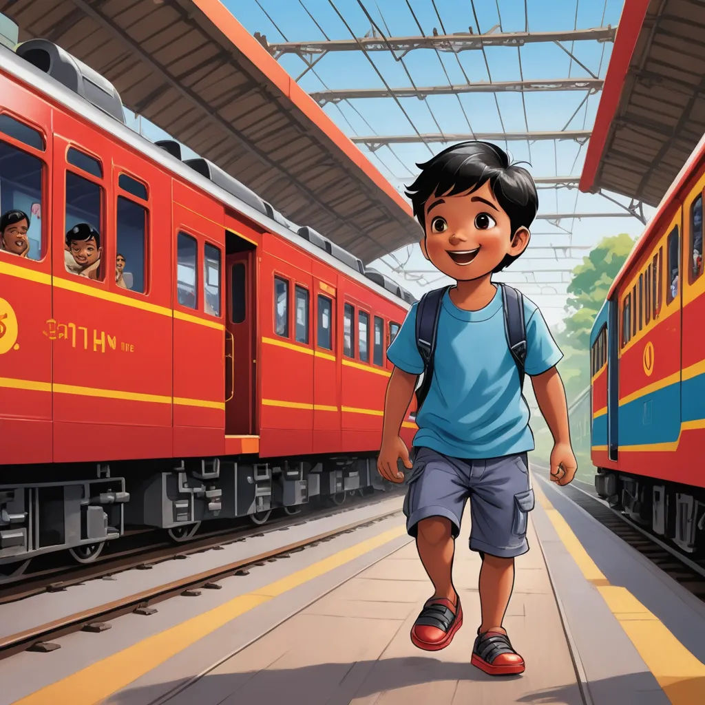 Raju and the Magical Choo Choo Train
