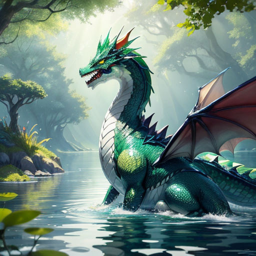 The Swimming Dragon