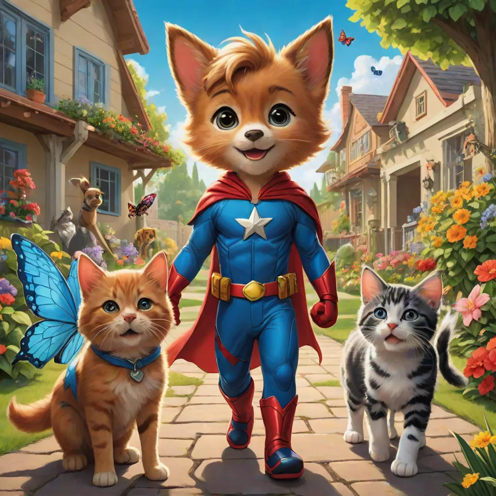 Nico the Super Kid and the Lost Kitten