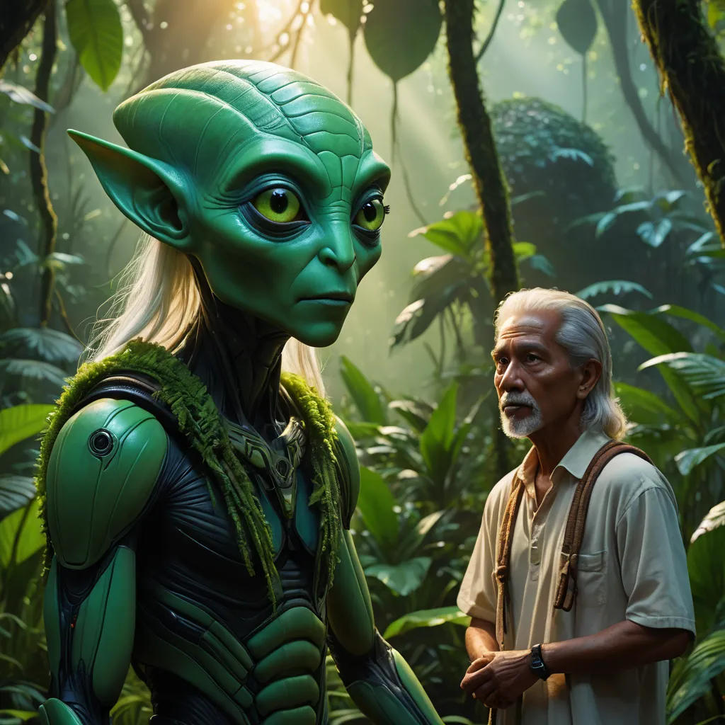 The Alien's Encounter