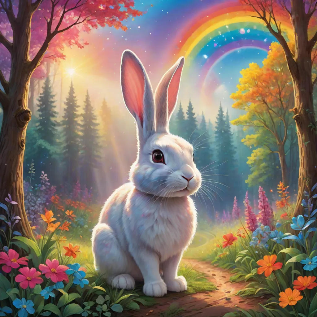 The Magical Rainbow of the Forest