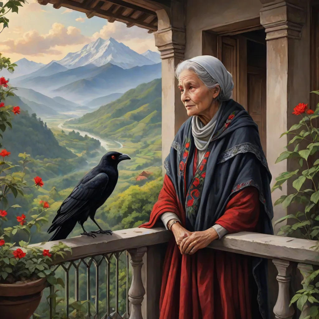 The Crow of the Ancient Palace