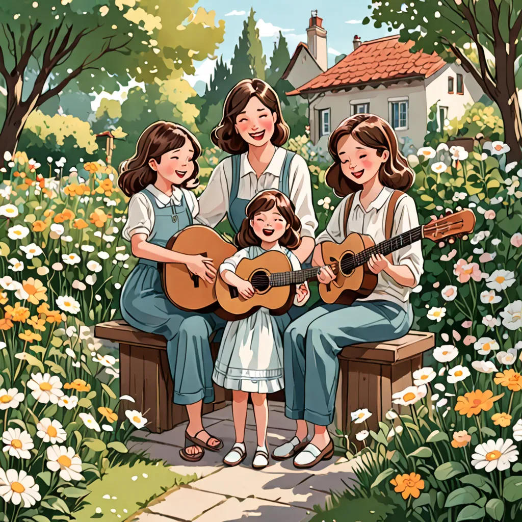 The Adventures of Vovó Titina and the Three Girls