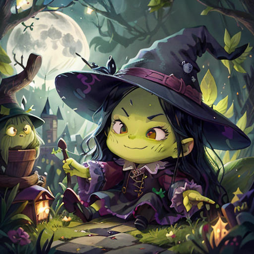 The Wicked Witch's Bedtime Adventure