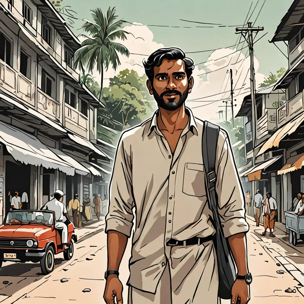 Sajan's Adventure in Sri Lanka